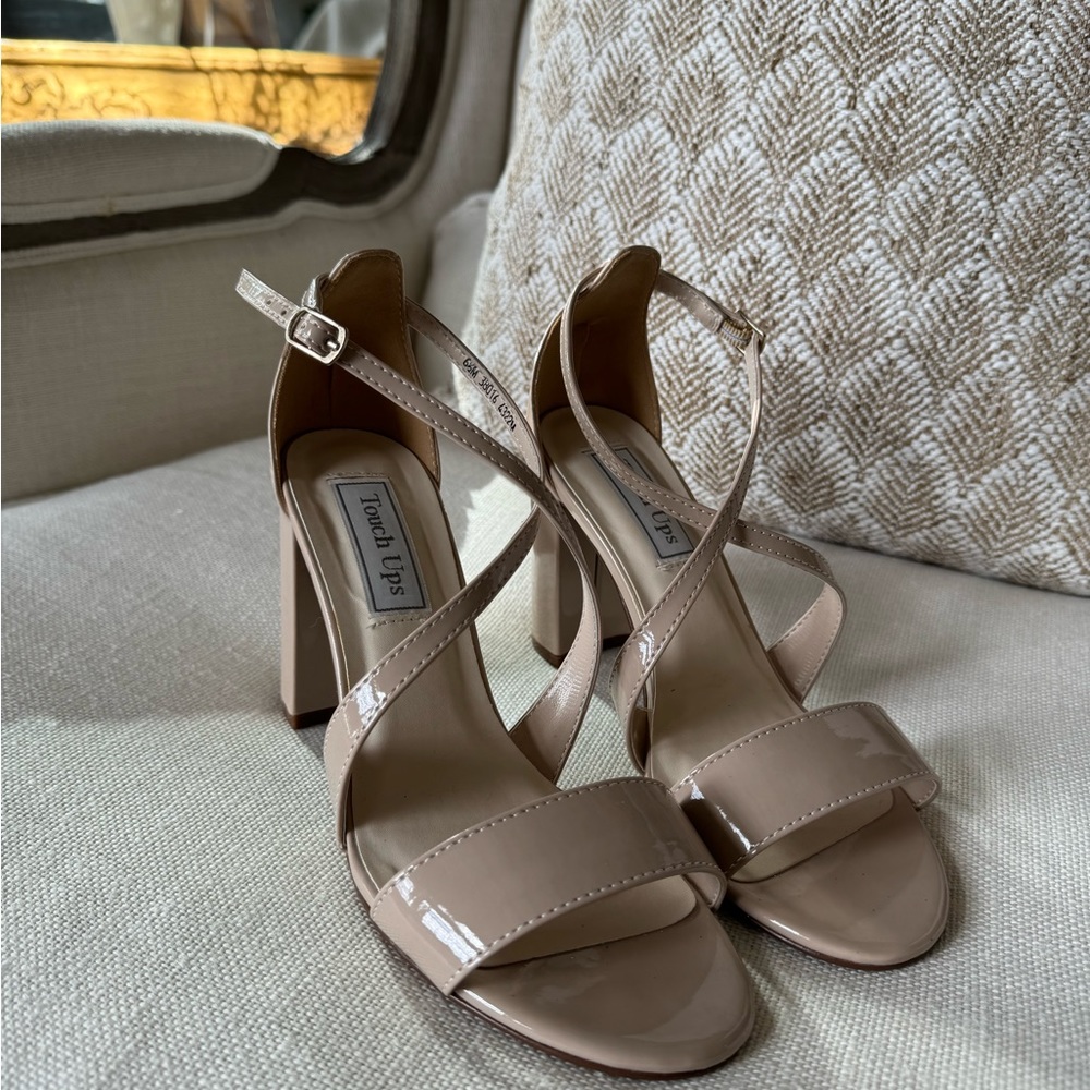 Touch Ups patent leather heels